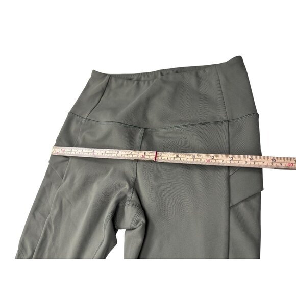 Avalanche Womens Olive Leggings S Polyester/Spandex - Picture 8 of 11